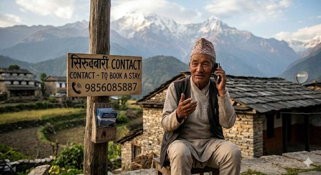 Sirubari Homestay Contact